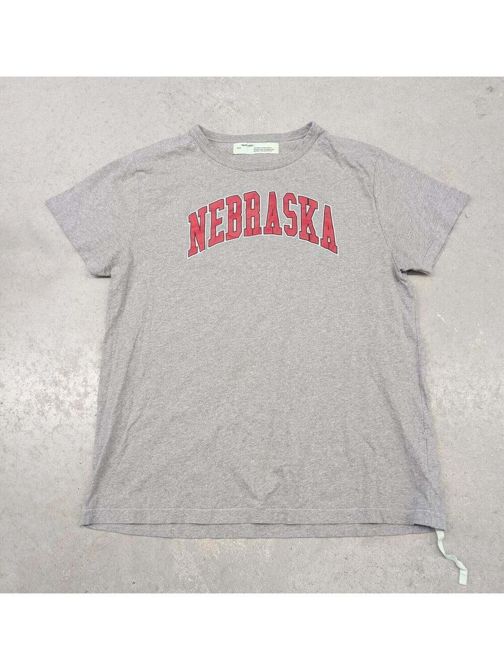Off-White c/o Virgil Abloh Nebraska Spell Out T-shirt